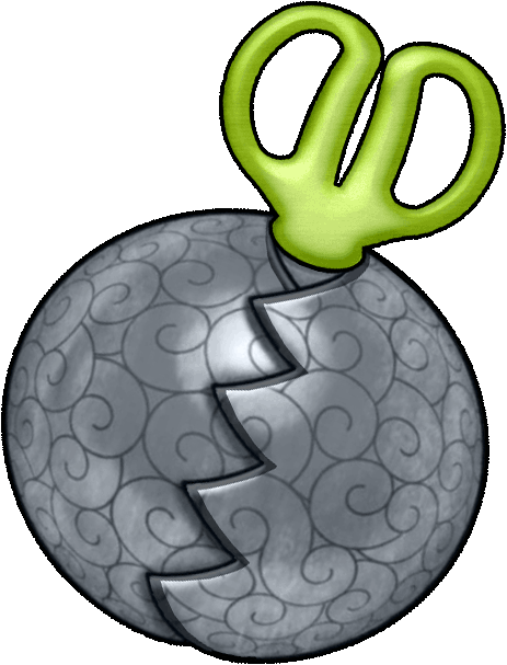 Choki Choki no Mi — Scheren-Frucht — Paramecia-Teufelsfrucht aus dem One-Piece-Browsergame OPzog