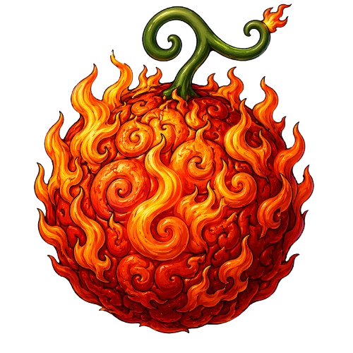 Netsu Netsu no Mi — Hitze-Frucht — Paramecia-Teufelsfrucht aus dem One-Piece-Browsergame OPzog