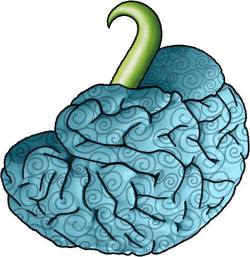 Nomi Nomi no Mi — Gehirn-Frucht — Paramecia-Teufelsfrucht aus dem One-Piece-Browsergame OPzog