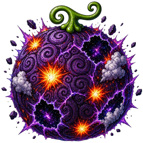 Pamu Pamu no Mi — Platz-Frucht — Paramecia-Teufelsfrucht aus dem One-Piece-Browsergame OPzog
