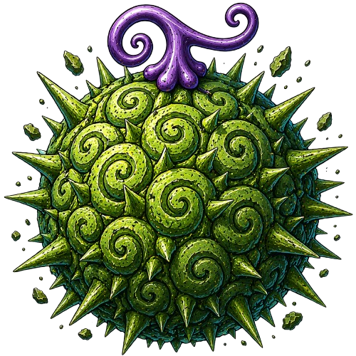 Toge Toge no Mi — Stachel-Frucht — Paramecia-Teufelsfrucht aus dem One-Piece-Browsergame OPzog