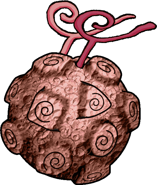 Zushi Zushi no Mi — Stampf-Frucht — Paramecia-Teufelsfrucht aus dem One-Piece-Browsergame OPzog
